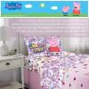 imageFranco Squishmallows Bedding Super Soft Microfiber Sheet Set4 pcs FullPeppa Pig Tie Dye