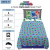 imageFranco Squishmallows Bedding Super Soft Microfiber Sheet Set4 pcs FullPj Masks