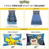 imageFranco Squishmallows Bedding Super Soft Microfiber Sheet Set4 pcs FullPokemon