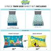 imageFranco Squishmallows Bedding Super Soft Microfiber Sheet Set4 pcs FullSpongebob Squarepants