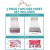 imageFranco Squishmallows Bedding Super Soft Microfiber Sheet Set4 pcs FullSquishmallows