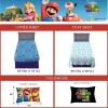 imageFranco Squishmallows Bedding Super Soft Microfiber Sheet Set4 pcs FullSuper Mario Bros Movie