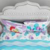 imageFranco Squishmallows Bedding Super Soft Microfiber Sheet Set4 pcs FullThe Little Mermaid Ariel