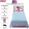 imageFranco Squishmallows Bedding Super Soft Microfiber Sheet Set4 pcs FullTrolls World Tour