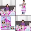 imageFranco Squishmallows Bedding Super Soft Plush Decorative Pillow and Throw Set 40 in x 50 in Official Squishmallows ProductLol Surprise