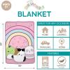 imageFranco Squishmallows Bedding Super Soft Plush Throw Blanket 62 in x 90 in TwinBlanket