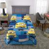 imageFranco Squishmallows Bedding Super Soft Plush Throw Blanket 62 in x 90 in TwinDespicable Me Minions