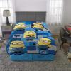 imageFranco Squishmallows Bedding Super Soft Plush Throw Blanket 62 in x 90 in TwinDespicable Me Minions