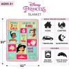 imageFranco Squishmallows Bedding Super Soft Plush Throw Blanket 62 in x 90 in TwinDisney Princess