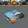 imageFranco Squishmallows Bedding Super Soft Plush Throw Blanket 62 in x 90 in TwinJurassic World  Dino Valley