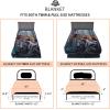 imageFranco Squishmallows Bedding Super Soft Plush Throw Blanket 62 in x 90 in TwinJurassic World Dominion