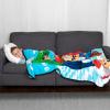 imageFranco Squishmallows Bedding Super Soft Plush Throw Blanket 62 in x 90 in TwinMario