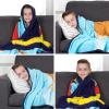 imageFranco Squishmallows Bedding Super Soft Plush Throw Blanket 62 in x 90 in TwinMulticolour