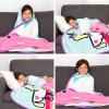 imageFranco Squishmallows Bedding Super Soft Plush Throw Blanket 62 in x 90 in TwinPeppa Pig
