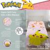 imageFranco Squishmallows Bedding Super Soft Plush Throw Blanket 62 in x 90 in TwinPokemon Girl