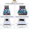 imageFranco Squishmallows Bedding Super Soft Plush Throw Blanket 62 in x 90 in TwinSonic the Hedgehog