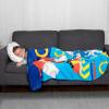 imageFranco Squishmallows Bedding Super Soft Plush Throw Blanket 62 in x 90 in TwinSonic the Hedgehog