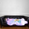 imageFranco Squishmallows Bedding Super Soft Plush Throw Blanket 62 in x 90 in TwinSony Vivo