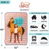 imageFranco Squishmallows Bedding Super Soft Plush Throw Blanket 62 in x 90 in TwinSpirit Riding Free