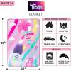 imageFranco Squishmallows Bedding Super Soft Plush Throw Blanket 62 in x 90 in TwinTrolls World Tour