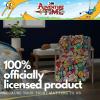imageFranco Squishmallows Cam Bedding Super Soft Micro Raschel Throw 46 in x 60 in Official Squishmallows ProductAdventure Time
