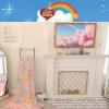 imageFranco Squishmallows Cam Bedding Super Soft Micro Raschel Throw 46 in x 60 in Official Squishmallows ProductCare Bears  Beary Love