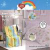 imageFranco Squishmallows Cam Bedding Super Soft Micro Raschel Throw 46 in x 60 in Official Squishmallows ProductCare Bears  Pizza