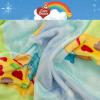 imageFranco Squishmallows Cam Bedding Super Soft Micro Raschel Throw 46 in x 60 in Official Squishmallows ProductCare Bears  Pizza