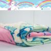 imageFranco Squishmallows Cam Bedding Super Soft Micro Raschel Throw 46 in x 60 in Official Squishmallows ProductMy Little Pony