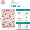 imageFranco Squishmallows Cam Bedding Super Soft Micro Raschel Throw 46 in x 60 in Official Squishmallows ProductSquish
