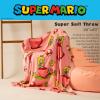 imageFranco Squishmallows Cam Bedding Super Soft Micro Raschel Throw 46 in x 60 in Official Squishmallows ProductSuper Mario  Princess Peach