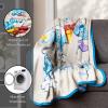 imageFranco Squishmallows Cam Bedding Super Soft Micro Raschel Throw 46 in x 60 in Official Squishmallows ProductThe Smurfs  Smurfing Around