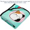 imageFranco Squishmallows Kids Bedding Super Soft Silk Touch Throw 40 in x 50 in Officially Licensed ProductSquishmallows