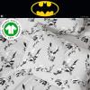 imageFranco Squishmallows Luxury Bedding Super Soft Premium Cotton 4 Piece Sheet Set Queen Official Squishmallows ProductBatman