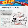 imageFranco Squishmallows Luxury Bedding Super Soft Premium Cotton 4 Piece Sheet Set Queen Official Squishmallows ProductHot Wheels