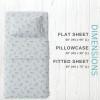 imageFranco Squishmallows Luxury Bedding Super Soft Premium Cotton 4 Piece Sheet Set Queen Official Squishmallows ProductJurassic World