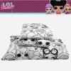 imageFranco Squishmallows Luxury Bedding Super Soft Premium Cotton 4 Piece Sheet Set Queen Official Squishmallows ProductLol Surprise