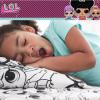 imageFranco Squishmallows Luxury Bedding Super Soft Premium Cotton 4 Piece Sheet Set Queen Official Squishmallows ProductLol Surprise