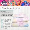 imageFranco Squishmallows Luxury Bedding Super Soft Premium Cotton 4 Piece Sheet Set Queen Official Squishmallows ProductMy Little Pony