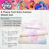 imageFranco Squishmallows Luxury Bedding Super Soft Premium Cotton 4 Piece Sheet Set Queen Official Squishmallows ProductMy Little Pony