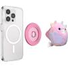 imagePopSockets Phone Grip for MagSafe Secure Magnetic Phone Grip ampamp Stand HandsFree Kickstand Wireless Charging Compatible Squishmallows  MalcolmPatty