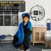 imageSquishmallows Kids Super Soft BathPoolBeach Soft Cotton Terry Hooded Towel Wrap 24 in x 50 in Officially Licensed Product By FrancoBatman  2