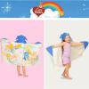imageSquishmallows Kids Super Soft BathPoolBeach Soft Cotton Terry Hooded Towel Wrap 24 in x 50 in Officially Licensed Product By FrancoCare Bears Retro