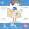 imageSquishmallows Kids Super Soft BathPoolBeach Soft Cotton Terry Hooded Towel Wrap 24 in x 50 in Officially Licensed Product By FrancoCare Bears Retro