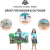 imageSquishmallows Kids Super Soft BathPoolBeach Soft Cotton Terry Hooded Towel Wrap 24 in x 50 in Officially Licensed Product By FrancoJurassic World