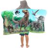 imageSquishmallows Kids Super Soft BathPoolBeach Soft Cotton Terry Hooded Towel Wrap 24 in x 50 in Officially Licensed Product By FrancoJurassic World
