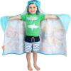 imageSquishmallows Kids Super Soft BathPoolBeach Soft Cotton Terry Hooded Towel Wrap 24 in x 50 in Officially Licensed Product By FrancoMulticolor