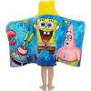 imageSquishmallows Kids Super Soft BathPoolBeach Soft Cotton Terry Hooded Towel Wrap 24 in x 50 in Officially Licensed Product By FrancoMulticolour