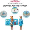 imageSquishmallows Kids Super Soft BathPoolBeach Soft Cotton Terry Hooded Towel Wrap 24 in x 50 in Officially Licensed Product By FrancoPaddington Bear
