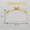 imageSquishmallows Kids Super Soft BathPoolBeach Soft Cotton Terry Hooded Towel Wrap 24 in x 50 in Officially Licensed Product By FrancoPokemon  Friends